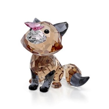 Swarovski Idyllia Fox and Butterfly 4.8 x 4.3 x 4.6cm