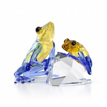Swarovski Idyllia Frog and Baby 5.1 x 3.8 x 3.9cm 