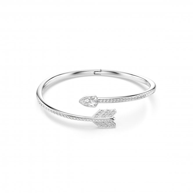 Swarovski Ornaments Swarovski Idyllia Mixed Cuts Arrow Bangle 1.8cm, 16.7cm