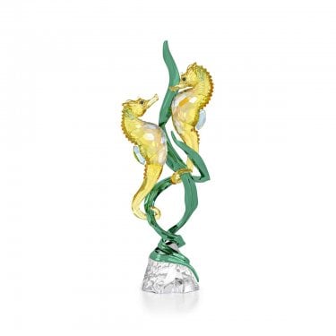 Swarovski Idyllia SCS Annual Edition 2025 Seahorses 19 x 4.6 x 7cm