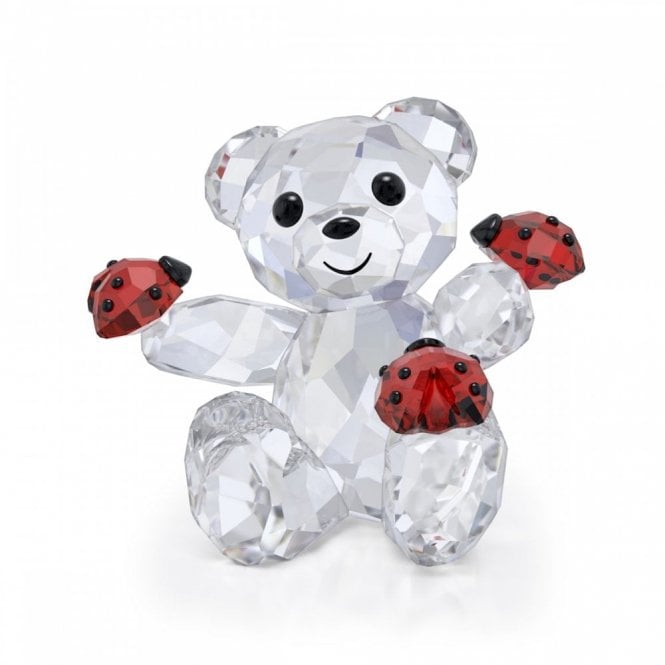 Swarovski Ornaments Swarovski Kris Bear Good Luck Bear 3.2 x 3 x 3.8cm