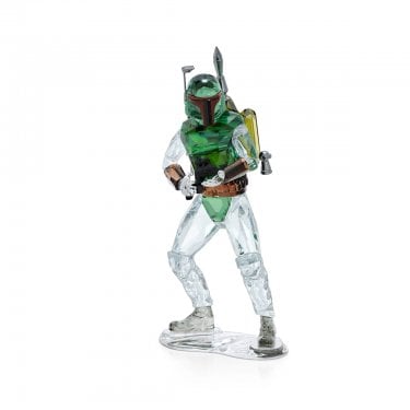 Swarovski Star Wars Boba Fett 12.5 x 5.9 x 6.2cm