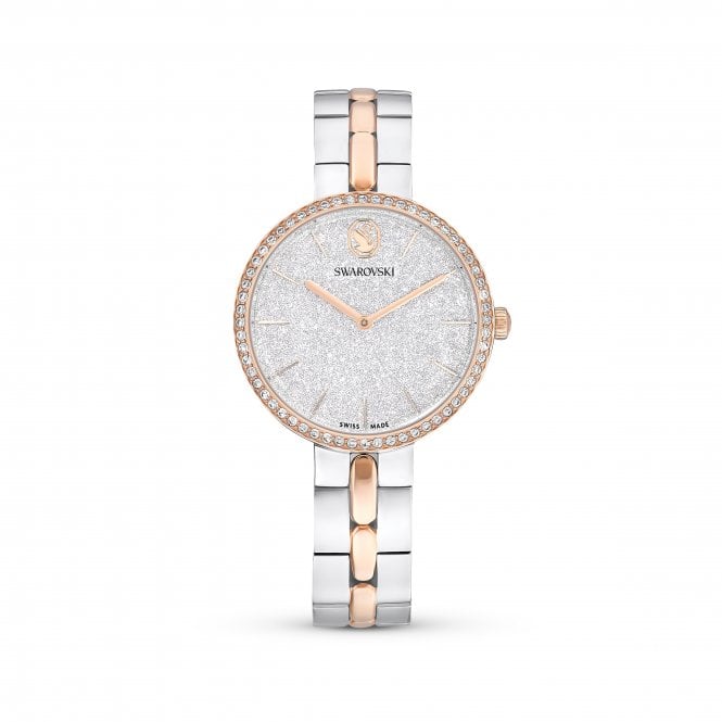 Swarovski Watches Swarovski Cosmopolitan Crystal Two Tone Stainless Steel Watch