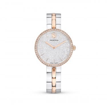 Swarovski Cosmopolitan Crystal Two Tone Stainless Steel Watch