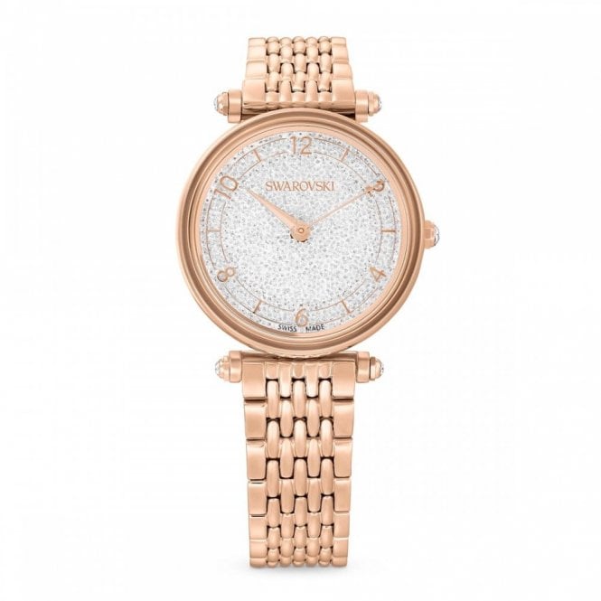 Swarovski Watches Swarovski Crystalline Wonder Rose Gold Tone Stainless Steel Watch