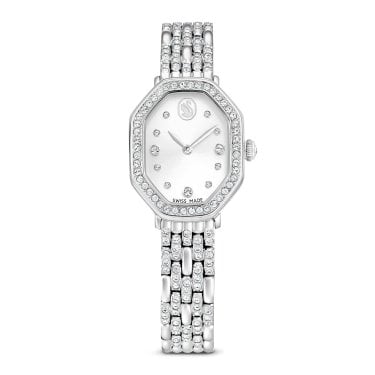 Swarovski Dextera Octagon Crystal Stainless Steel Watch