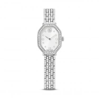 Swarovski Dextera Octagon Crystal Stainless Steel Watch