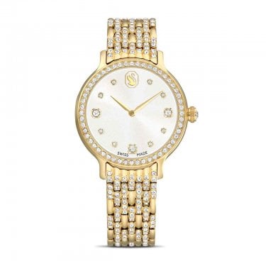 Swarovski Imber Crystal Gold Tone Stainless Steel Watch