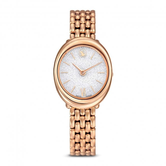 Swarovski Watches Swarovski Imber Oval Rose Gold Tone Stainless Steel Watch 
