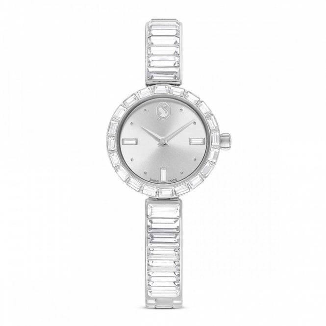 Swarovski Watches Swarovski Matrix Crystal Bangle Stainless Steel Watch