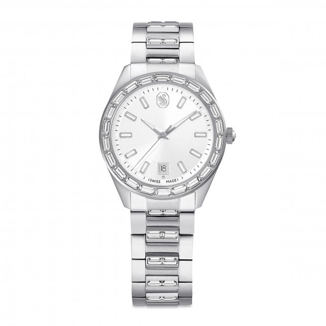 Swarovski Watches Swarovski Matrix Crystal Stainless Steel Watch