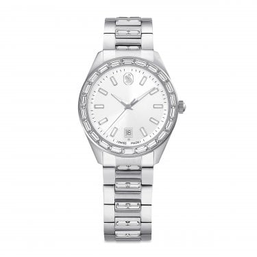 Swarovski Matrix Crystal Stainless Steel Watch