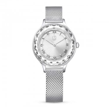 Swarovski Octea Nova Stainless Steel Mesh Strap Watch 