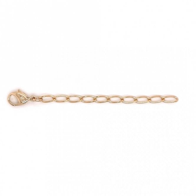 Swarovski Yellow Gold Tone Curved Link Extender Chain 904187   Length: 75mm Individual Link: 6x3mm