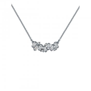 Ted Baker Clarita Crystal Cluster Necklace 2.4 x 0.9cm, 38-42cm