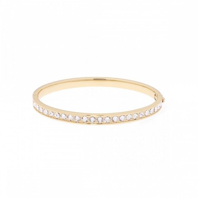 Ted Baker  Clemara Gold Tone Hinged Bangle 6.1cm 