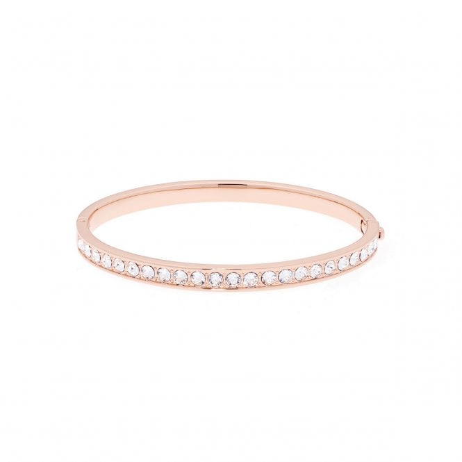 Ted Baker  Clemara Rose Gold Tone Hinged Bangle 6.1cm 