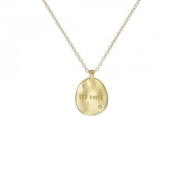 Ted Baker Conniee Constellation Coin Gold Tone Necklace 1.5 x 1.8cm, 40-45cm