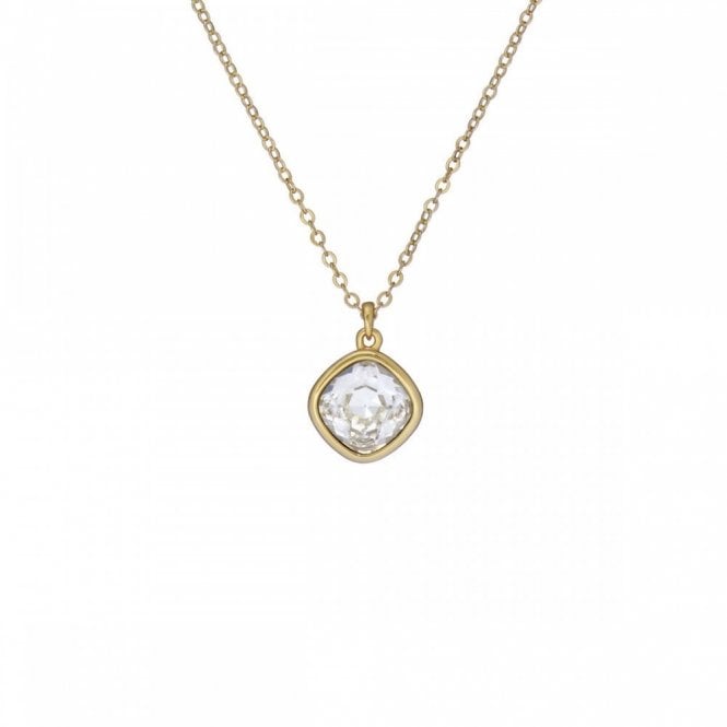 Ted Baker  Crastel Crystal Gold Tone Necklace 1.4cm, 40cm + 5cm 
