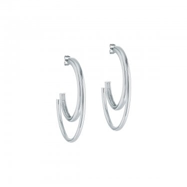 Ted Baker Helinaa Large Double Hoop Earrings 48mm