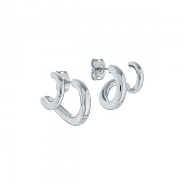 Ted Baker Hennriy Double Hoop Earrings 14mm