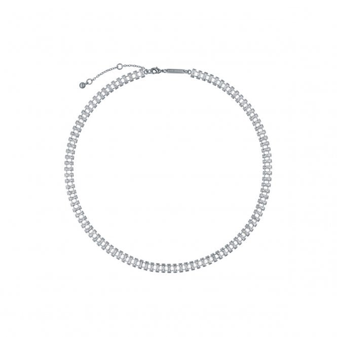 Ted Baker  Isabeau Crystal Baguette Necklace 0.6cm, 40-45cm