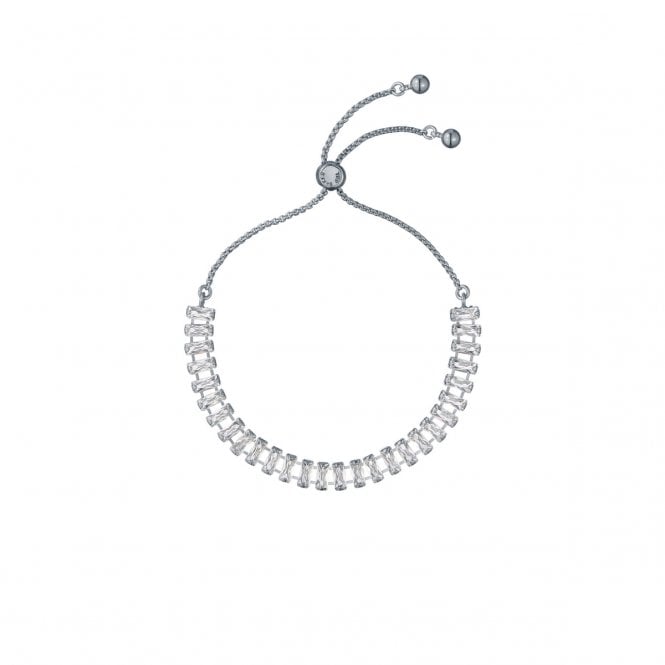 Ted Baker  Isabela Crystal Baguette Adjustable Slider Bracelet 21cm