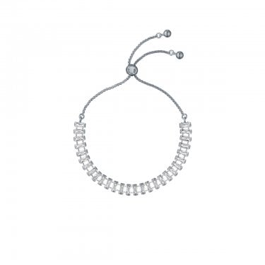 Ted Baker Isabela Crystal Baguette Adjustable Slider Bracelet 21cm