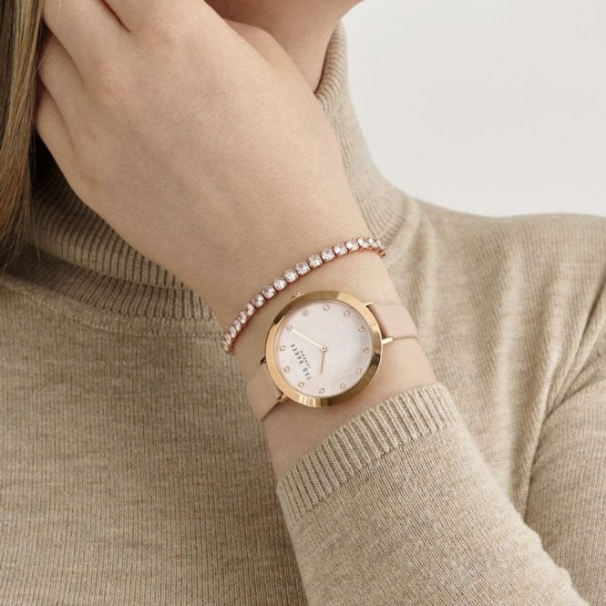 Ted Baker Ladies Ammy Mother of Pearl Dial Pink Leather  display picture 2