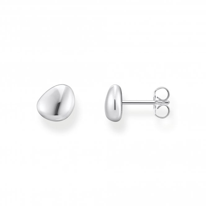 Thomas Sabo  Bold Elegance Organic Shape Stud Earrings 0.8 x 0.7cm