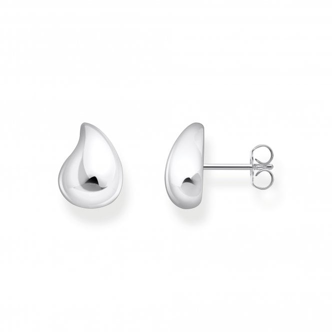 Thomas Sabo  Bold Elegance Organic Shape Stud Earrings 1.3 x 0.9cm