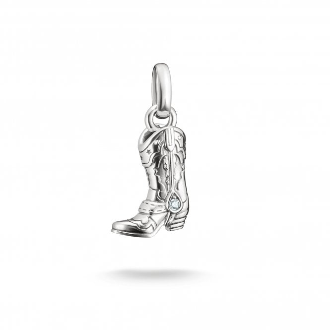 Thomas Sabo  Charm Club Connect Cowboy Boot Charm 2.2 x 1cm 