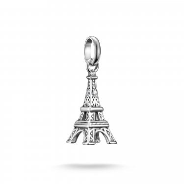 Thomas Sabo Charm Club Connect Eiffel Tower Charm Pendant 2.4 x 0.8cm