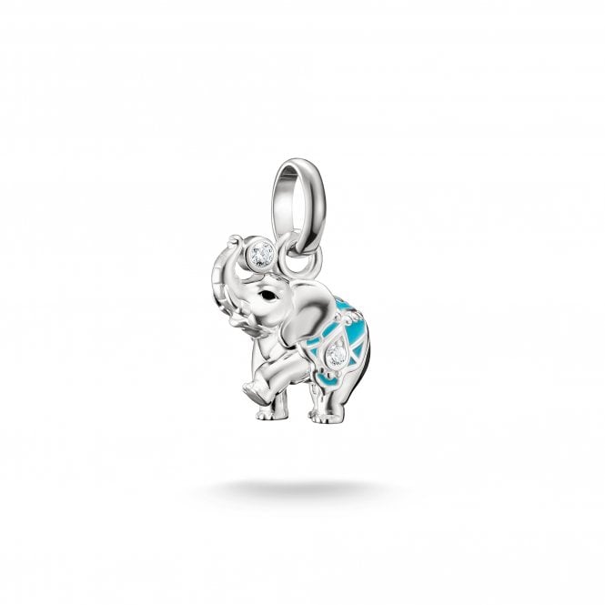 Thomas Sabo  Charm Club Connect Elephant Charm 1.8 x 1.3cm