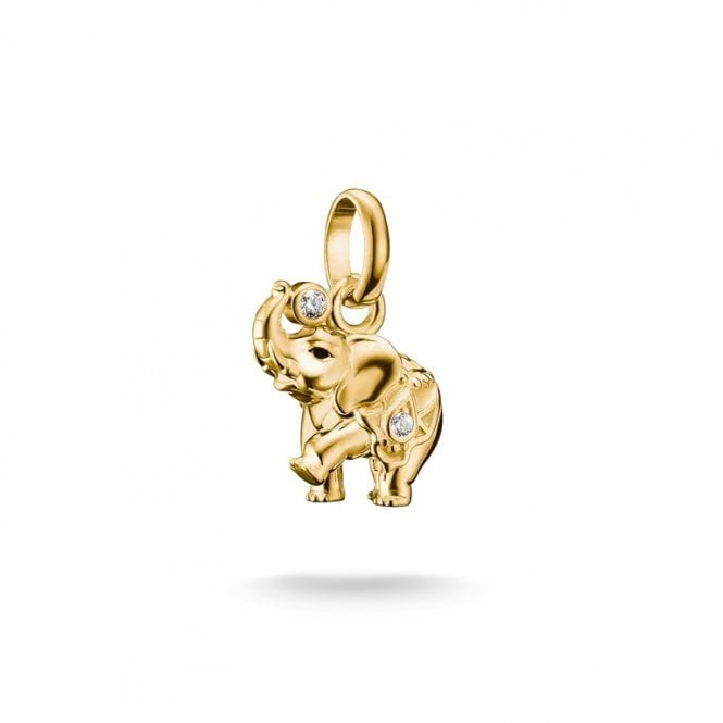 Thomas Sabo  Charm Club Connect Elephant CZ Charm 1.8 x 1.3cm