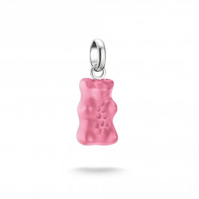 Thomas Sabo  Charm Club Connect Haribo Goldbear Pink Charm Pendant 2.2 x 0.8cm 