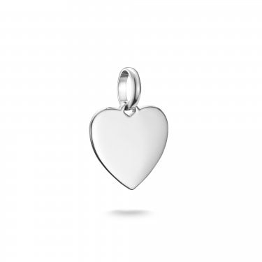 Thomas Sabo Charm Club Connect Heart Charm Pendant 1.8 x 1.5cm
