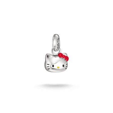 Thomas Sabo Charm Club Connect Hello Kitty Red Bow Charm 1.5 x 1.0cm