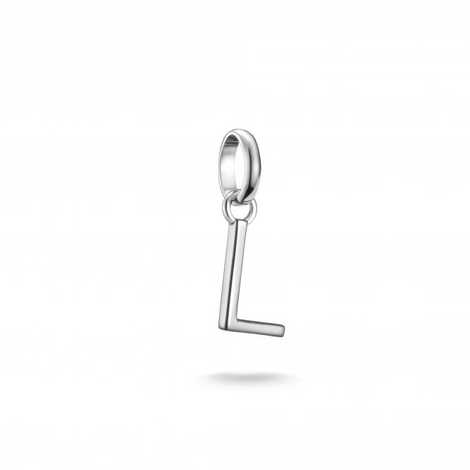 Thomas Sabo  Charm Club Connect L Initial Charm Pendant 1.8 x 0.7cm