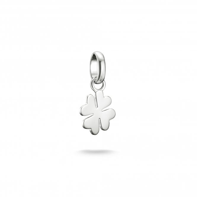 Thomas Sabo  Charm Club Connect Lucky Clover Charm Pendant 1.6 x 0.9cm 