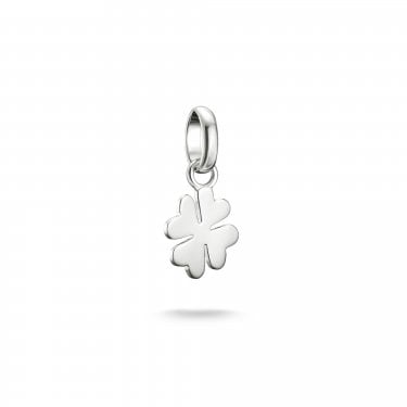 Thomas Sabo Charm Club Connect Lucky Clover Charm Pendant 1.6 x 0.9cm 