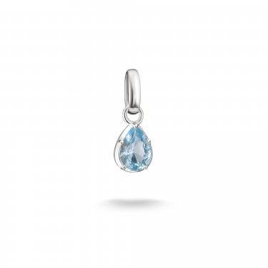 Thomas Sabo Charm Club Connect March Birthstone Charm 1.6 x 0.6cm