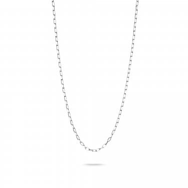 Thomas Sabo Charm Club Connect Paperclip Necklace 0.23cm, 65-70cm 