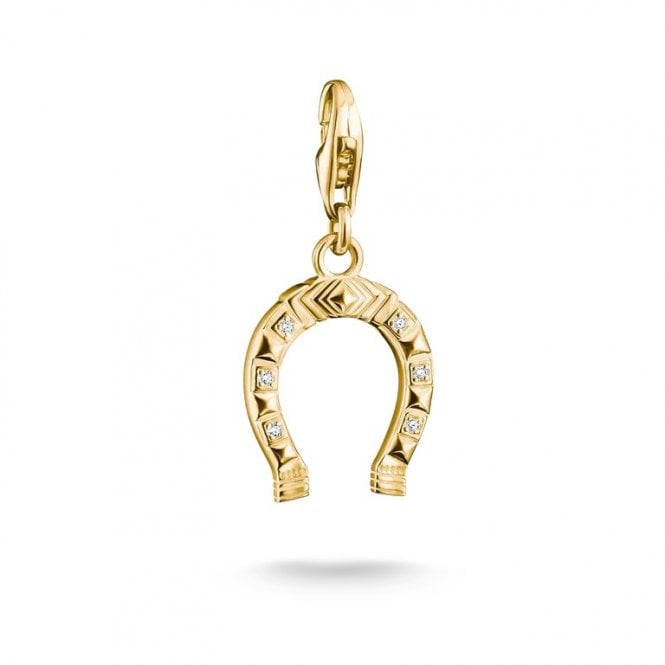 Thomas Sabo  Charm Club Original CZ Horseshoe Charm 2.7 x 1.3cm