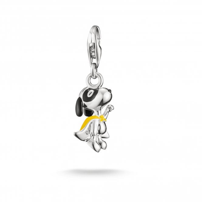 Thomas Sabo  Charm Club Original Peanuts Snoopy Superhero Charm 2.7 x 0.9cm