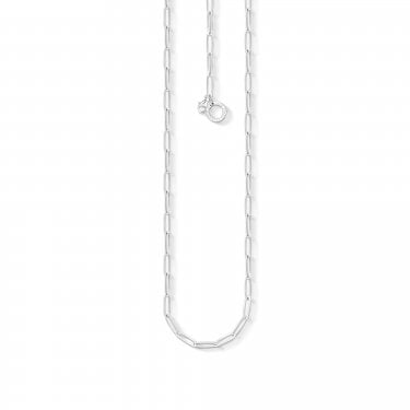 Thomas Sabo Charm Club Oval Open Link Charm Necklace 0.3cm, 45cm 