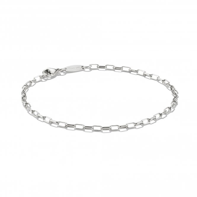 Thomas Sabo  Charm Club Paperclip Link Charm Bracelet 0.23cm, 16-19cm