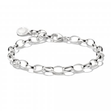 Thomas Sabo Classic Charm Bracelet 0.5cm, 17cm