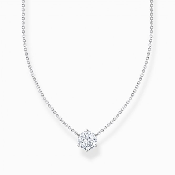 Thomas Sabo  Classic CZ Necklace 0.8 x 0.8cm, 40-45cm