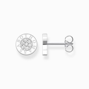 Thomas Sabo Classic CZ Pavé Stud Earrings 0.9 x 0.9cm 